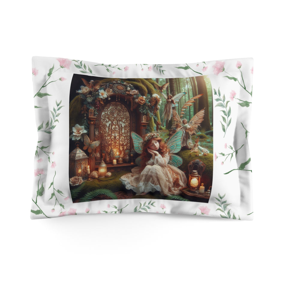 Fairies Take Naps Microfiber Pillow Sham