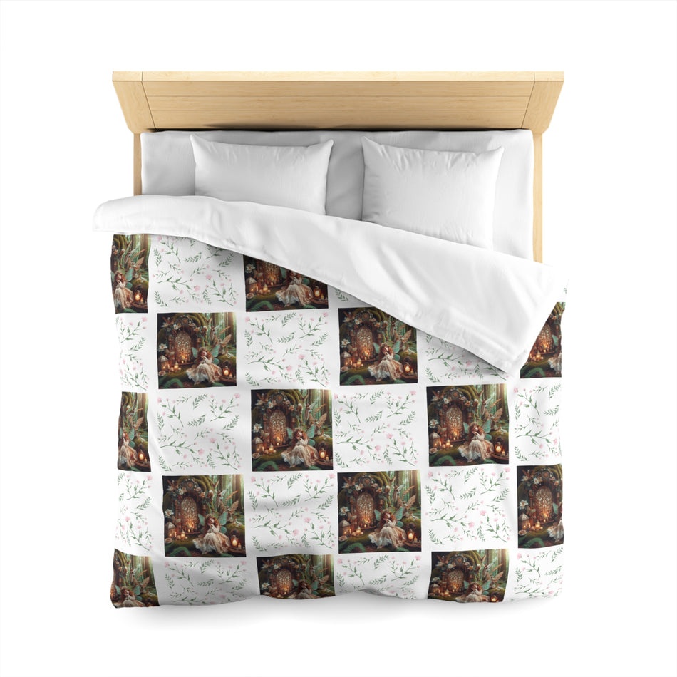 Fairies Take Naps Microfiber Duvet Cover