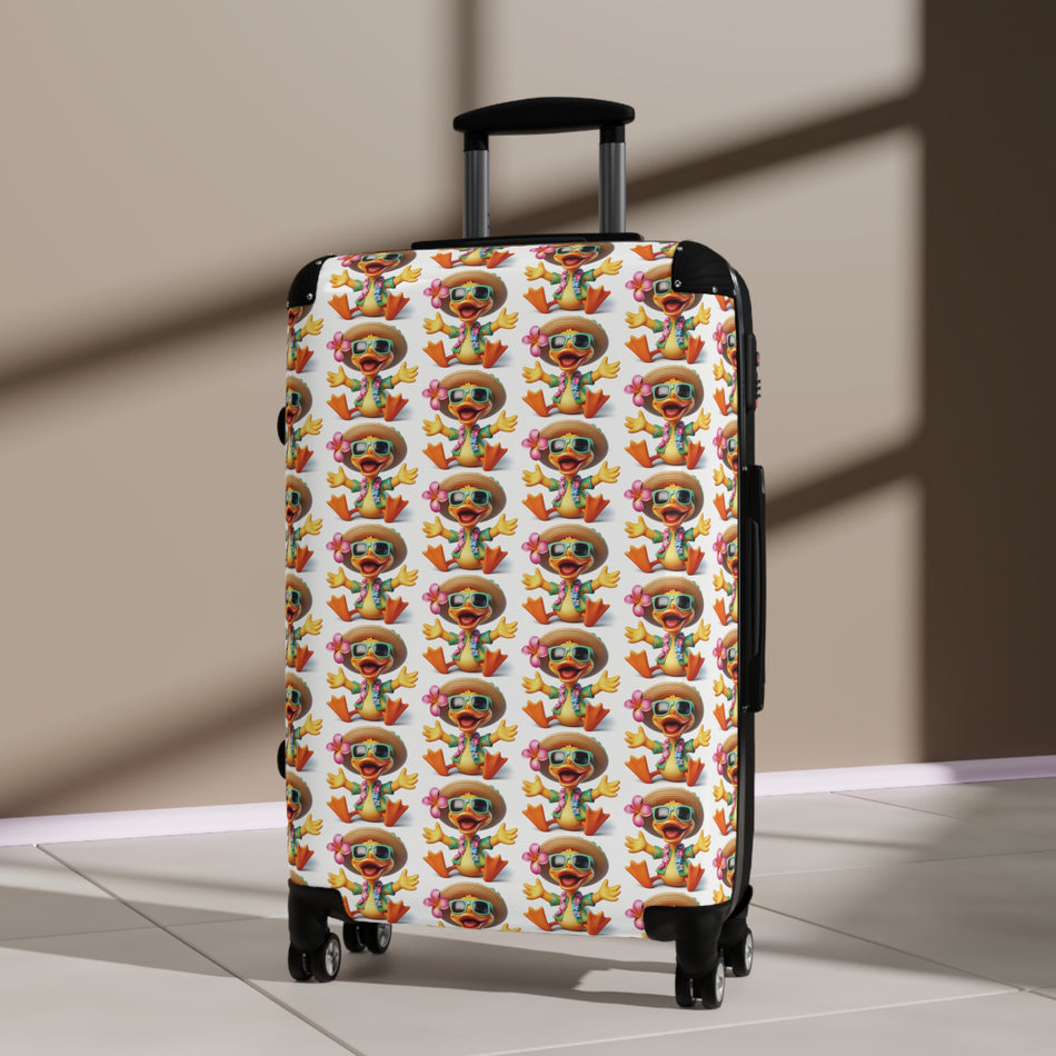 Happy Cruising Duck Suitcase