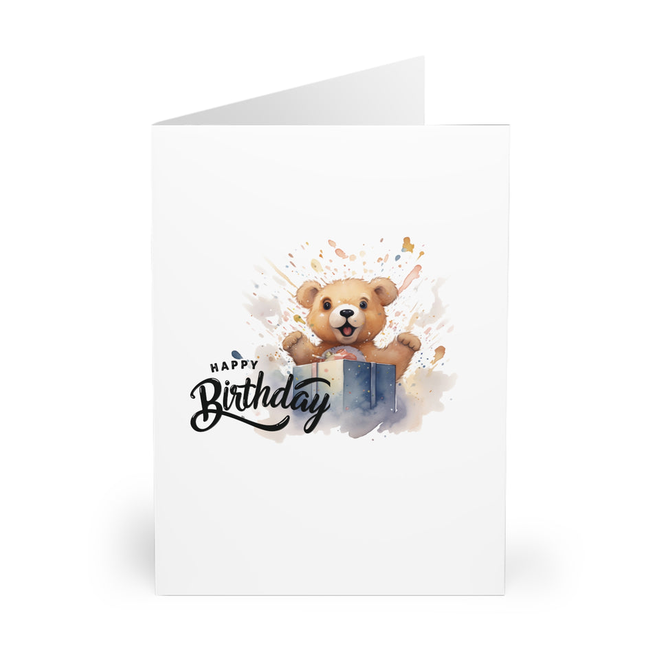 Teddy Bear Surprise Greeting Cards (5 Pack)