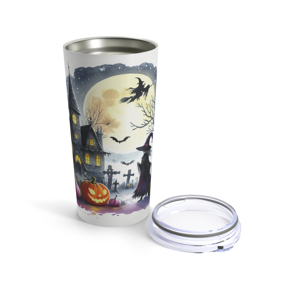 Halloween Witch Coming Home Tumbler 20oz