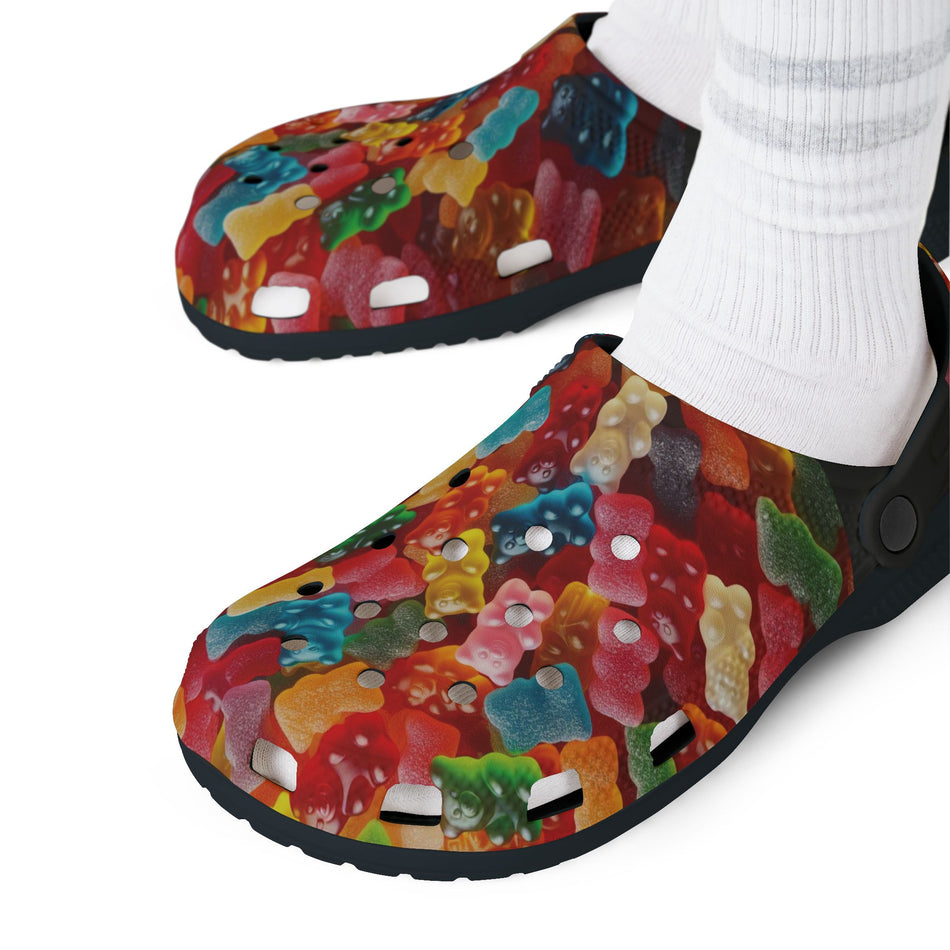 Candy Bear EVA Foam Clogs (AOP)