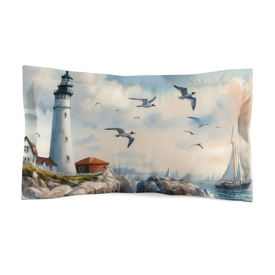 Light House Microfiber Pillow Sham