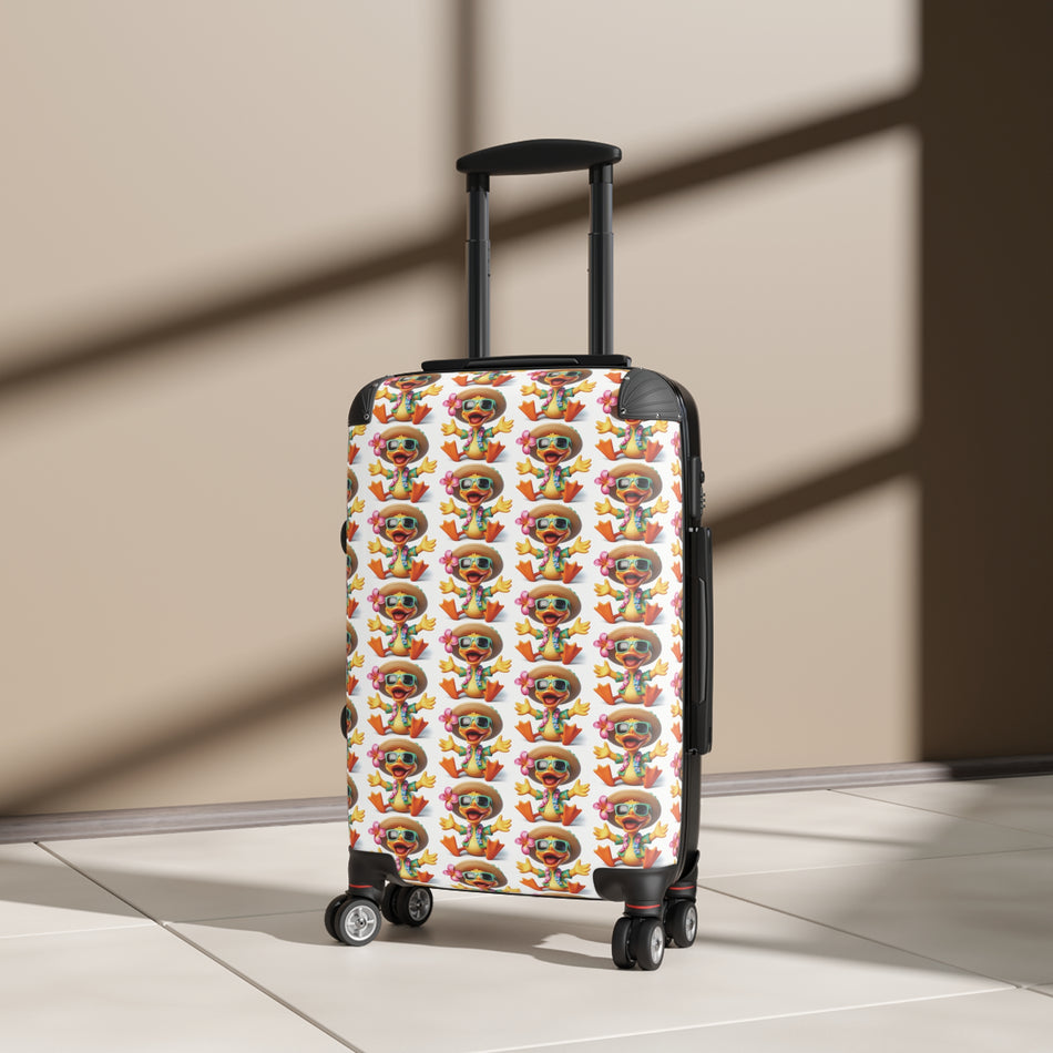 Happy Cruising Duck Suitcase