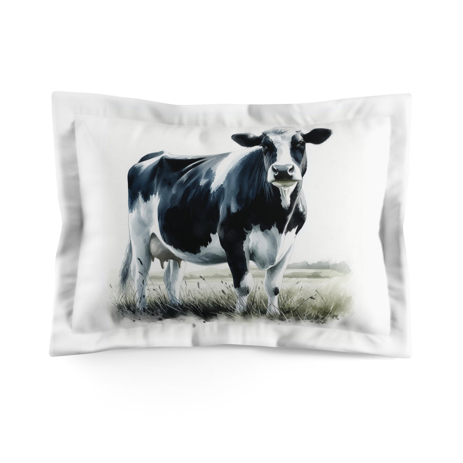 Cows Microfiber Pillow Sham