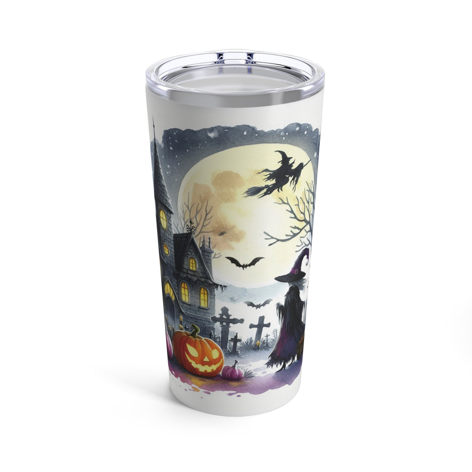 Halloween Witch Coming Home Tumbler 20oz