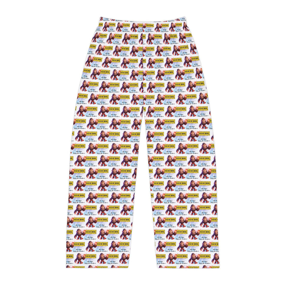 You've Been Ducked Nice Ride Bigfoot Hello Men's Pajama Pants (AOP)