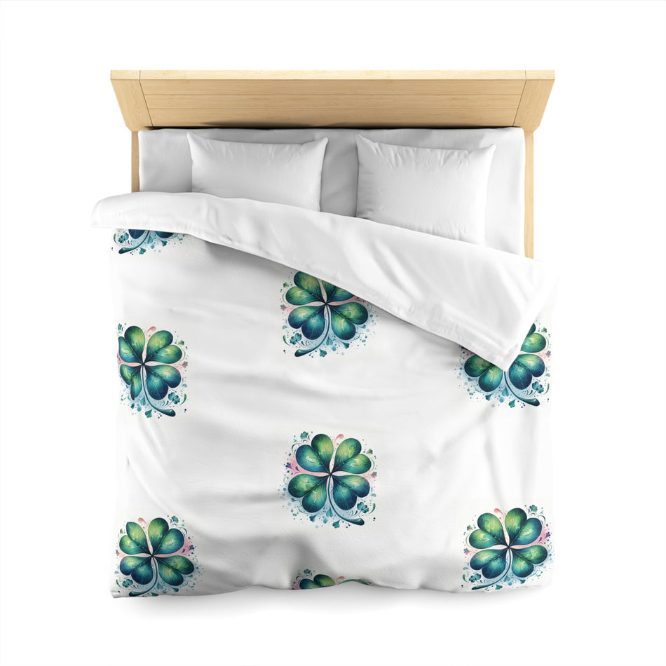 Clover Microfiber Duvet Cover